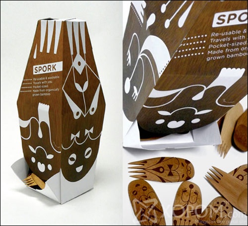 Spork package design